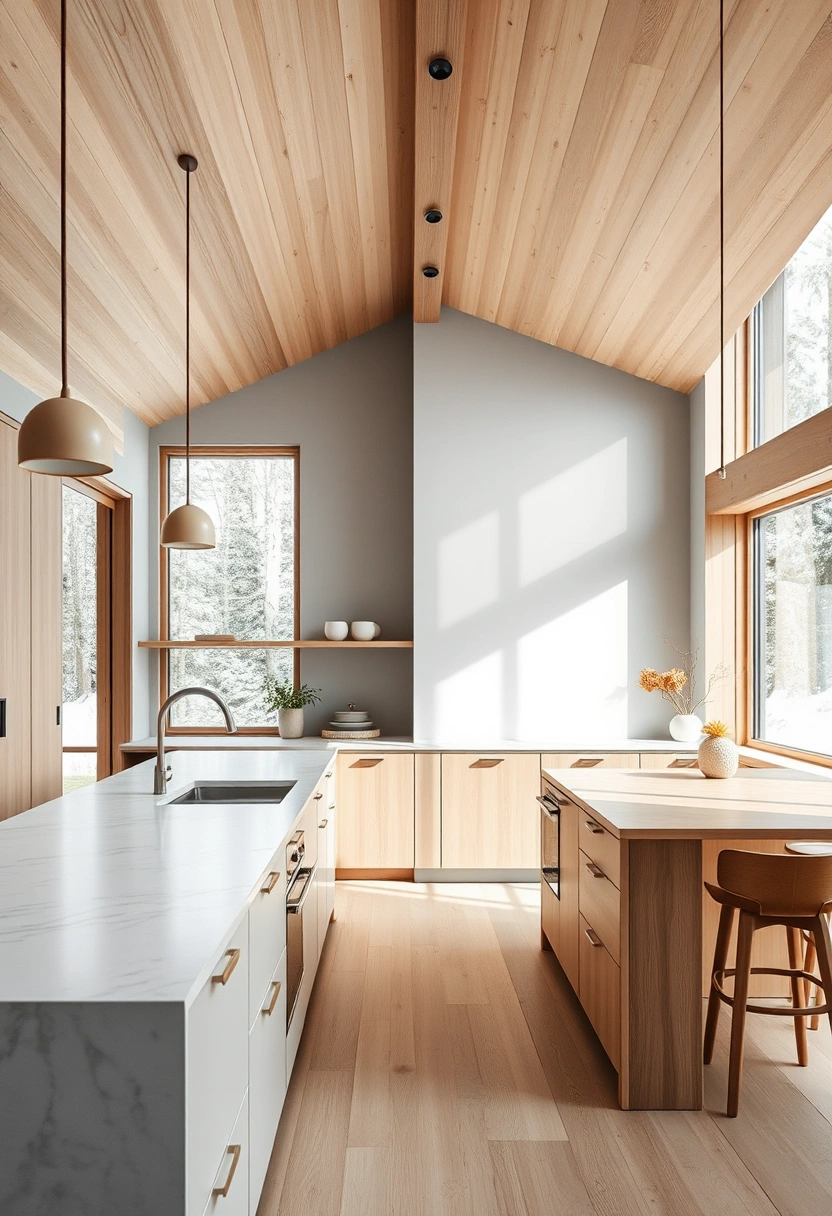 Cabin kitchen ideas 13