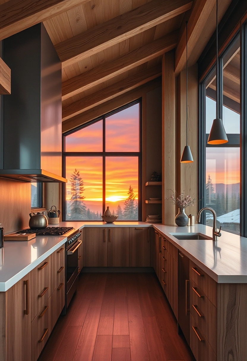 Cabin kitchen ideas 15