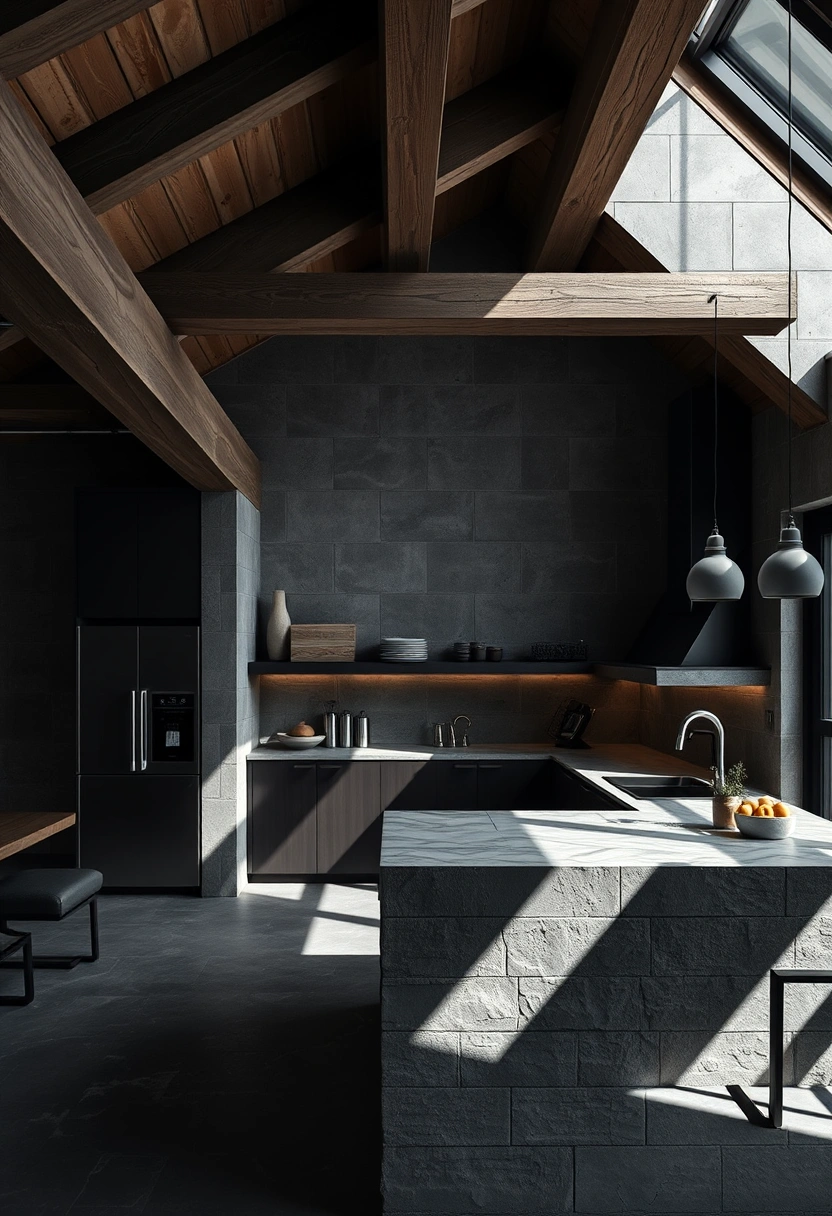 Cabin kitchen ideas 16