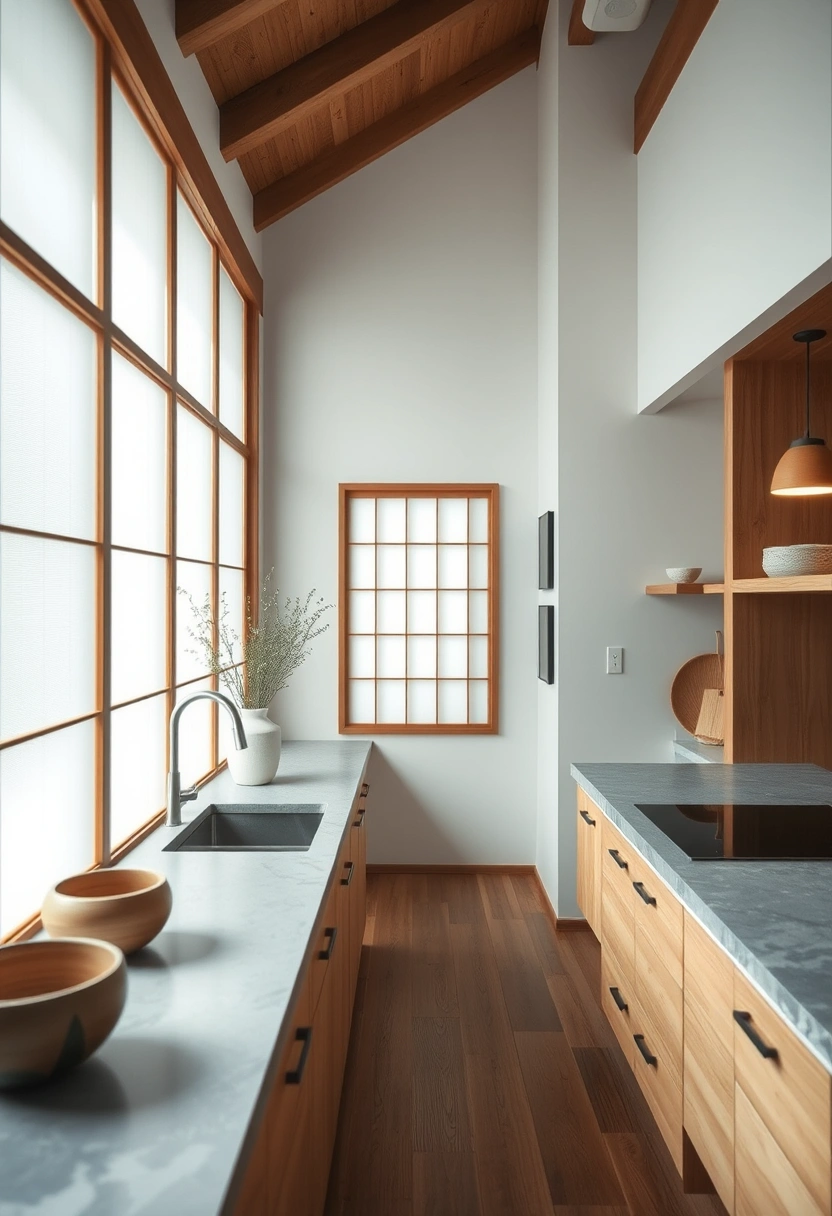Cabin kitchen ideas 17