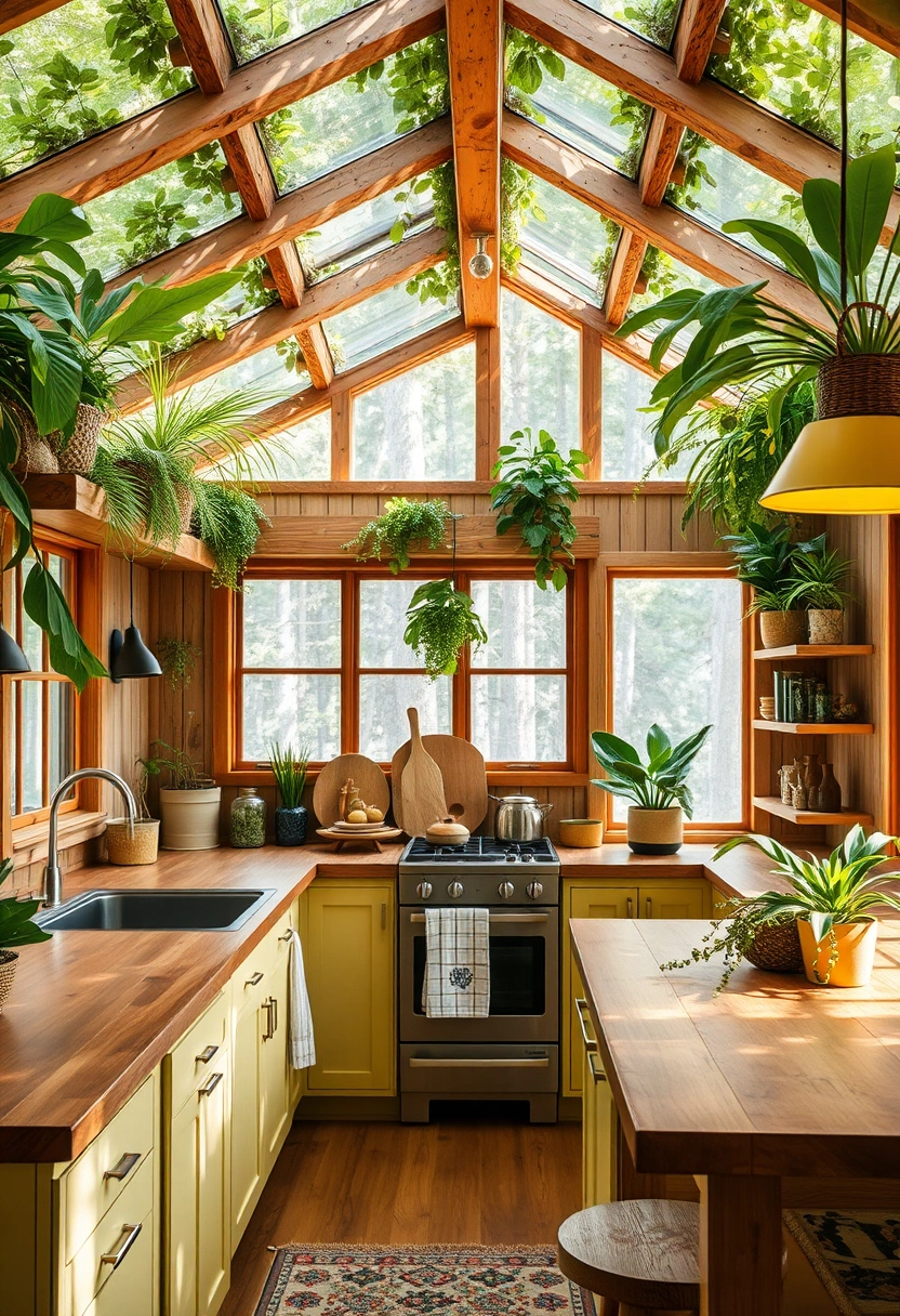 Cabin kitchen ideas 20