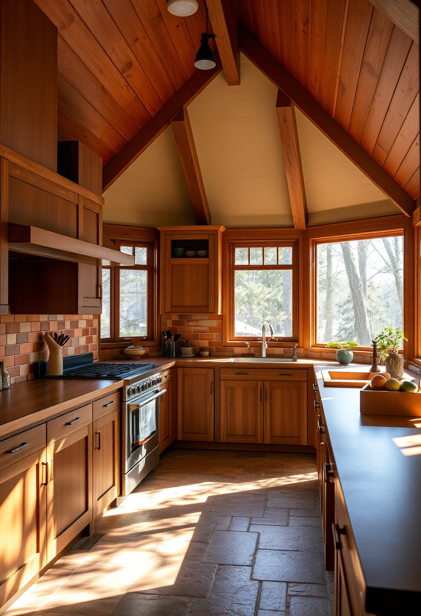 Cabin kitchen ideas 6