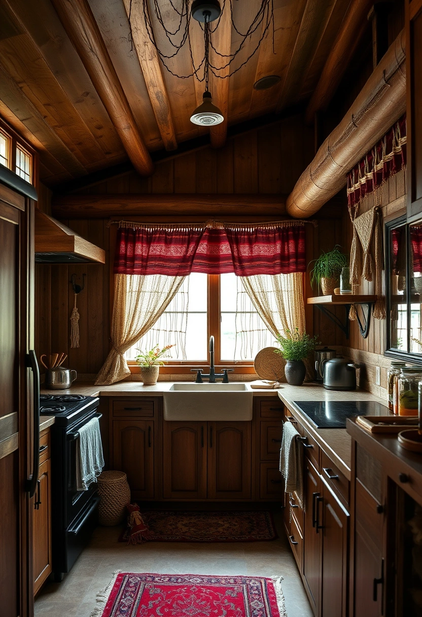 Cabin kitchen ideas 7