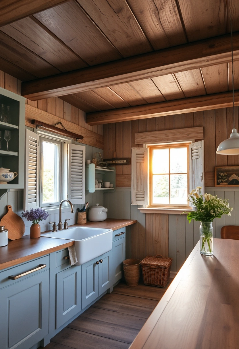 Cabin kitchen ideas 9