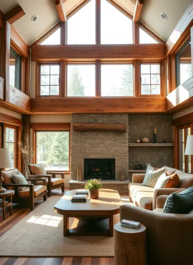 Chalet style homes ideas 1