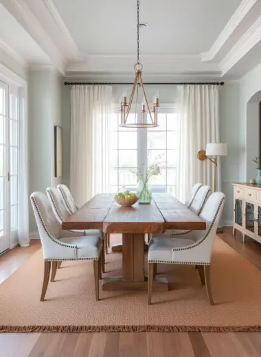 Coastal dining room ideas 1