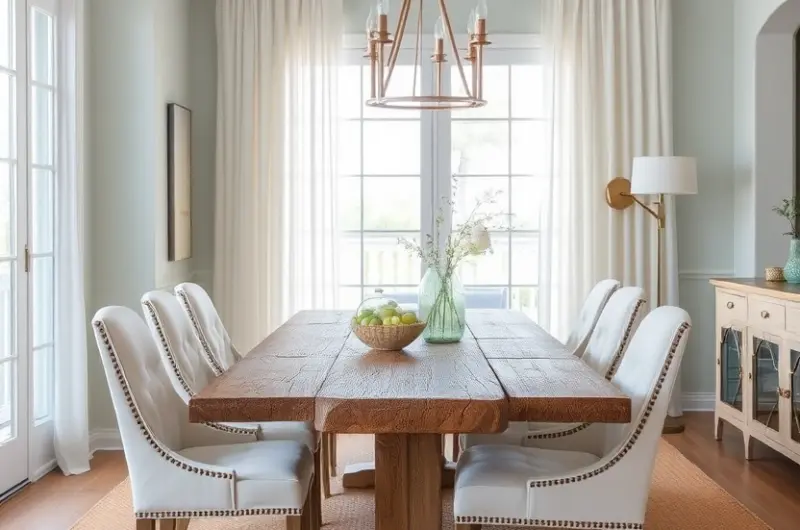 Coastal dining room ideas 1
