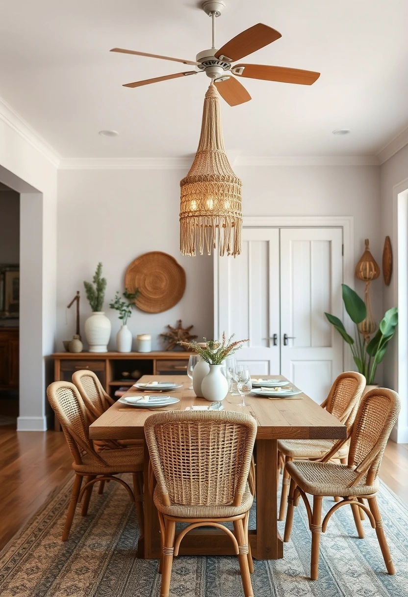 Coastal dining room ideas 13