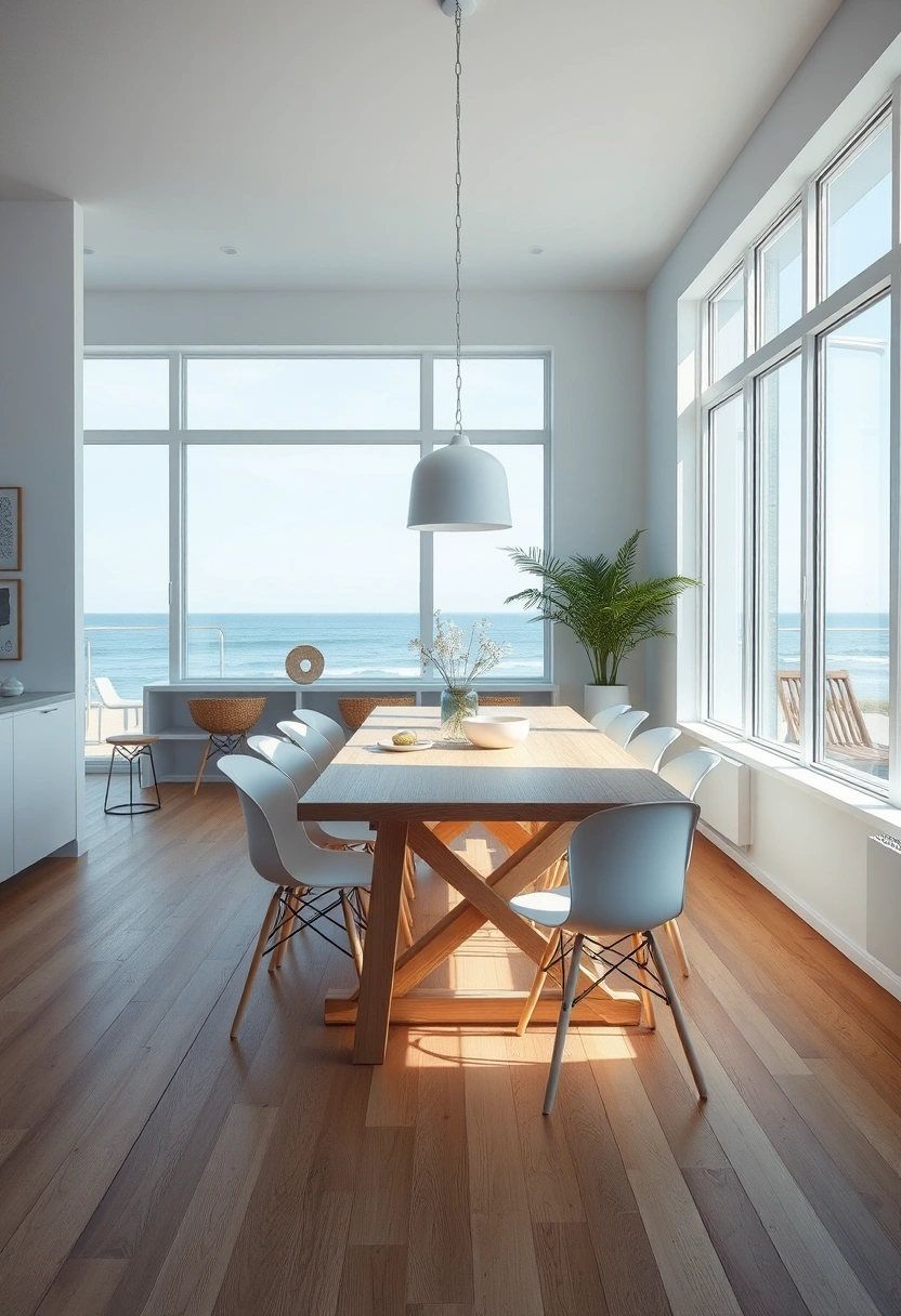 Coastal dining room ideas 14