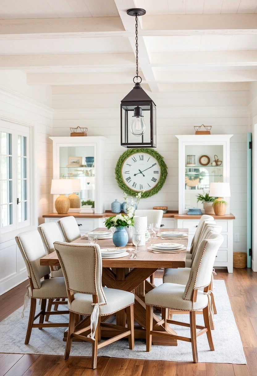 Coastal dining room ideas 15