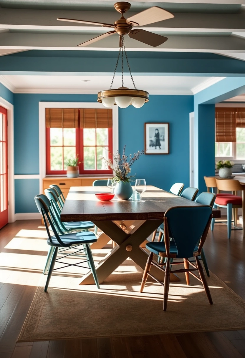 Coastal dining room ideas 17
