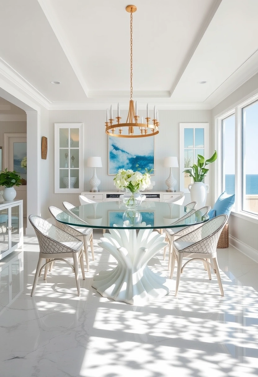Coastal dining room ideas 4