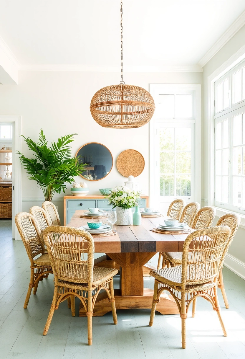 Coastal dining room ideas 5