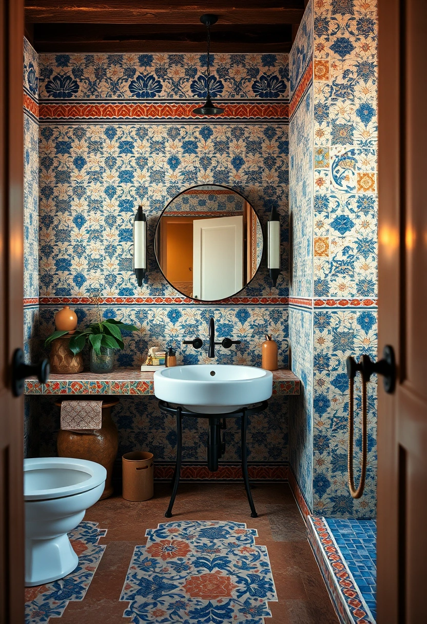 Coastal farmhouse bathroom ideas 19