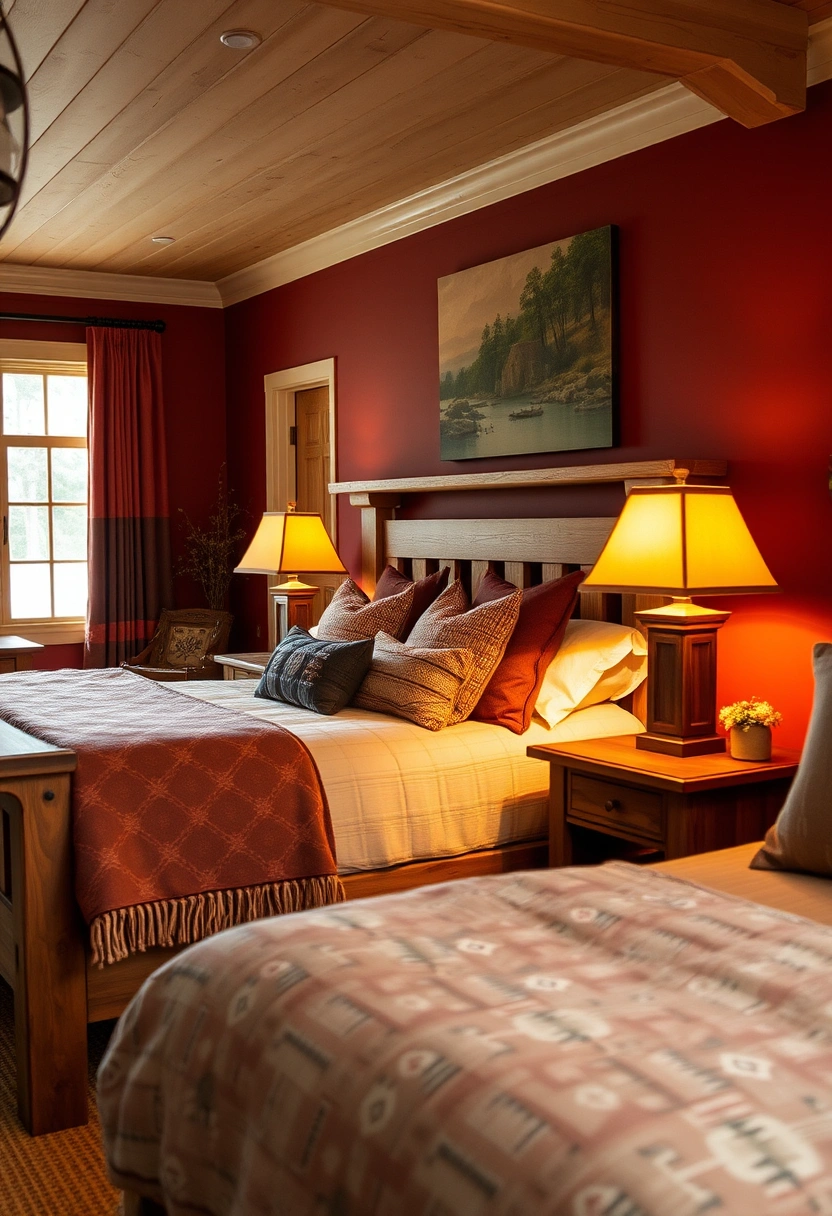 Coastal farmhouse bedroom ideas 12