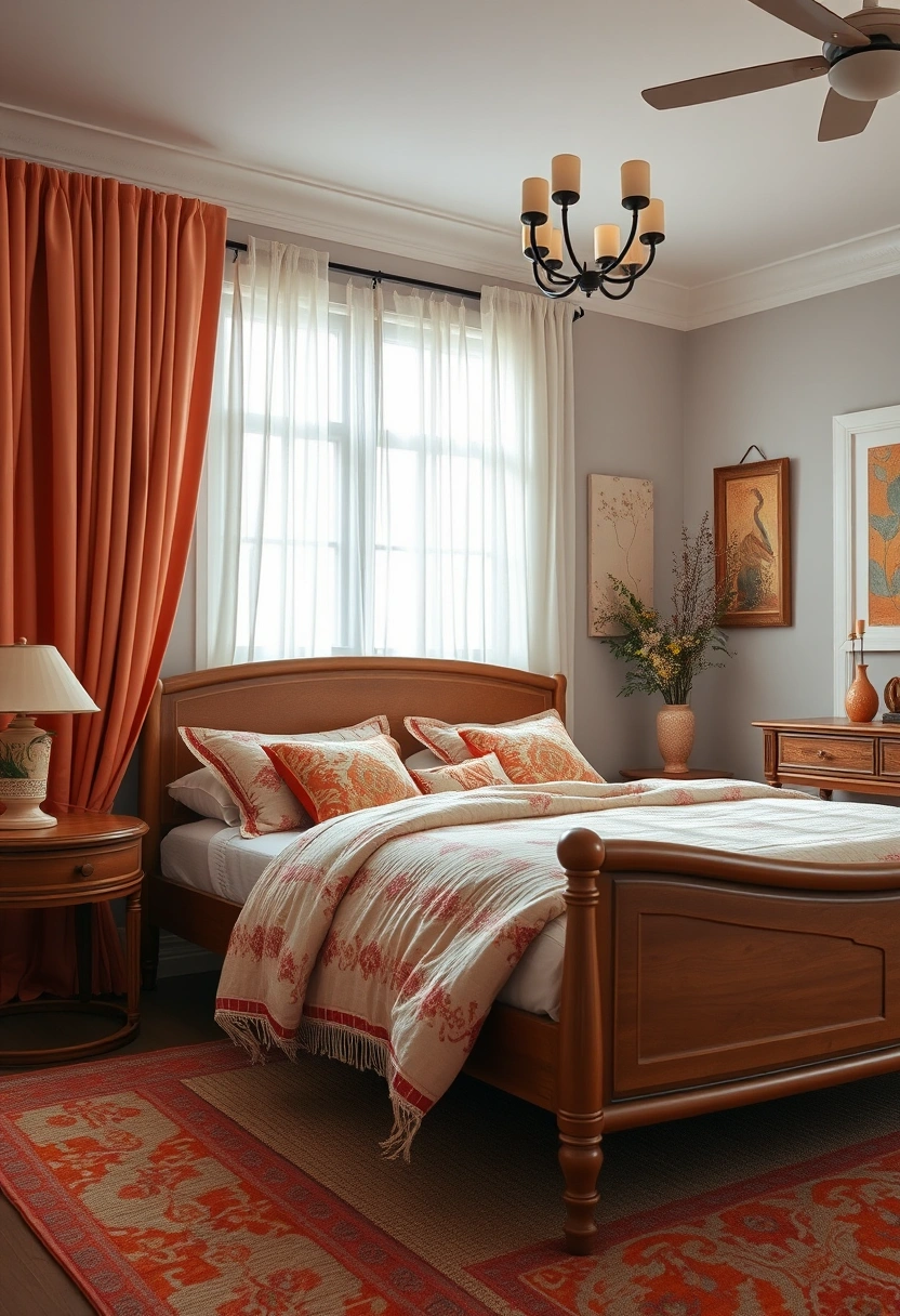 Coastal farmhouse bedroom ideas 17
