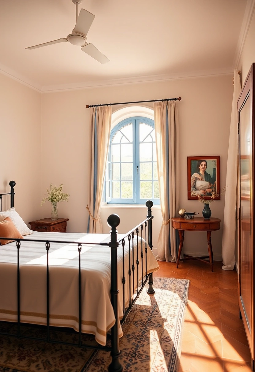Coastal farmhouse bedroom ideas 6