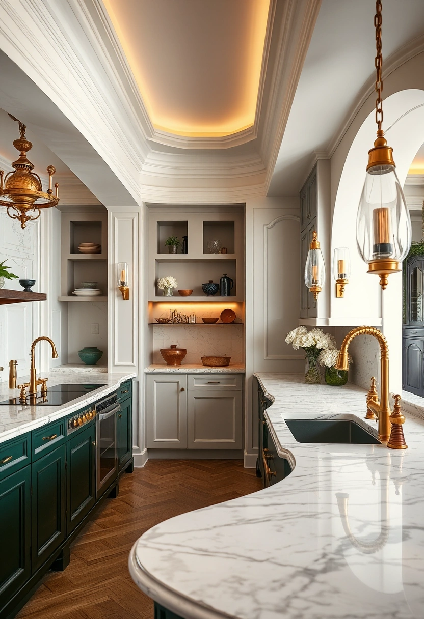Coastal farmhouse kitchen ideas 14