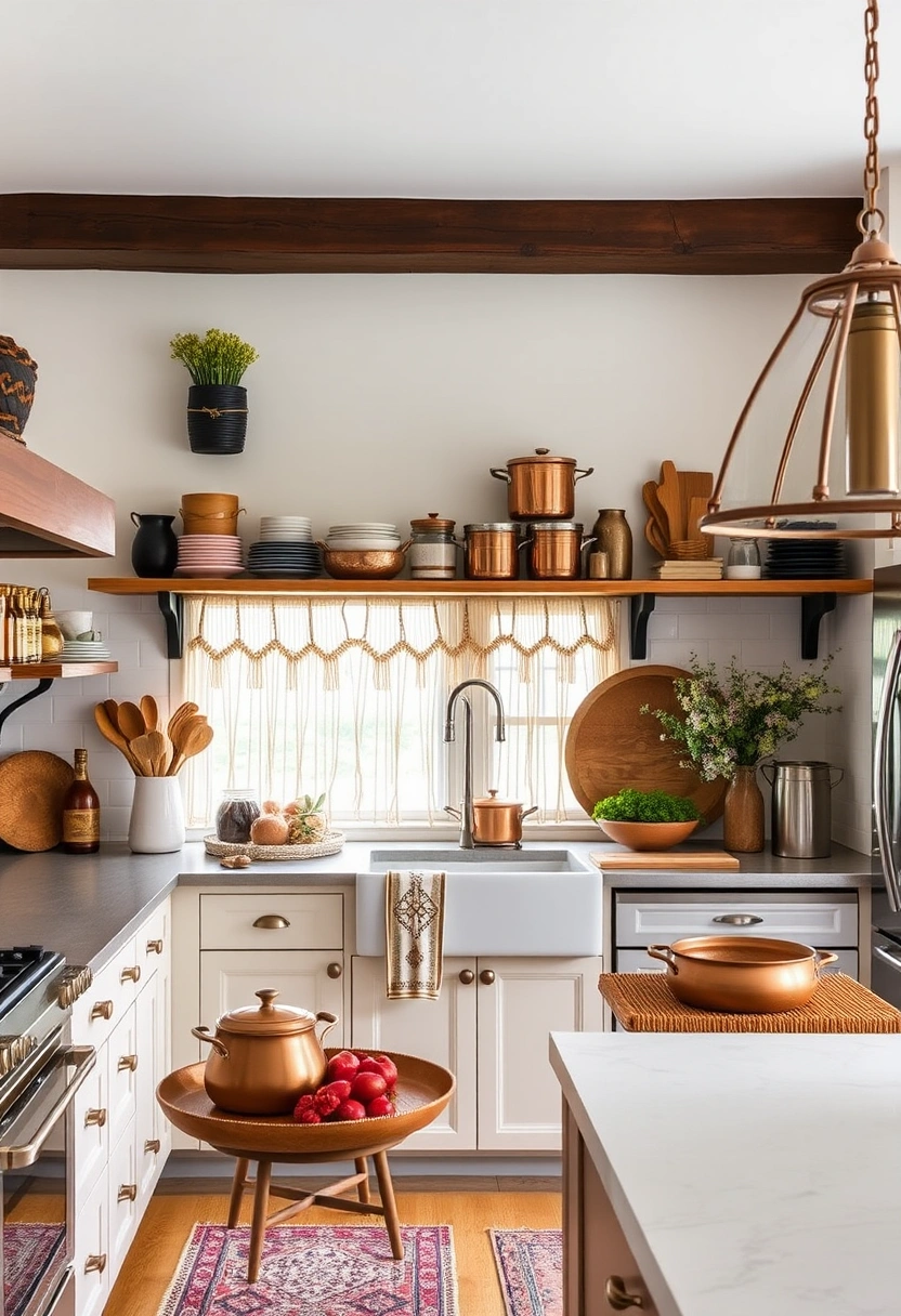 Coastal farmhouse kitchen ideas 16