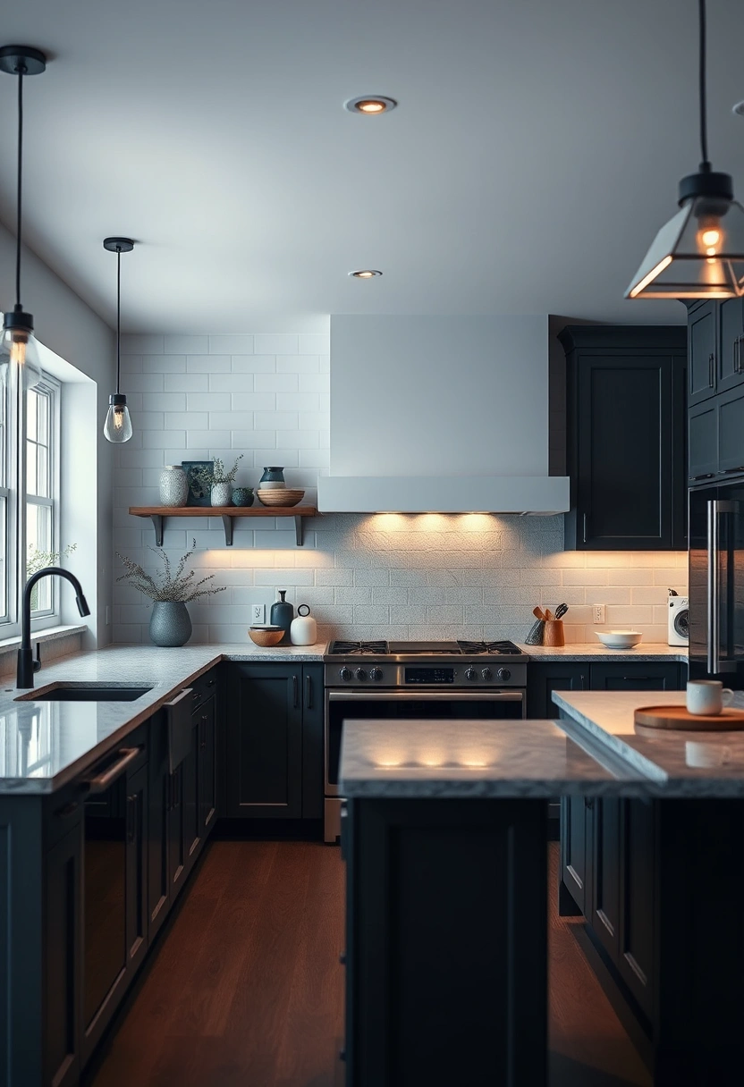 Coastal farmhouse kitchen ideas 17