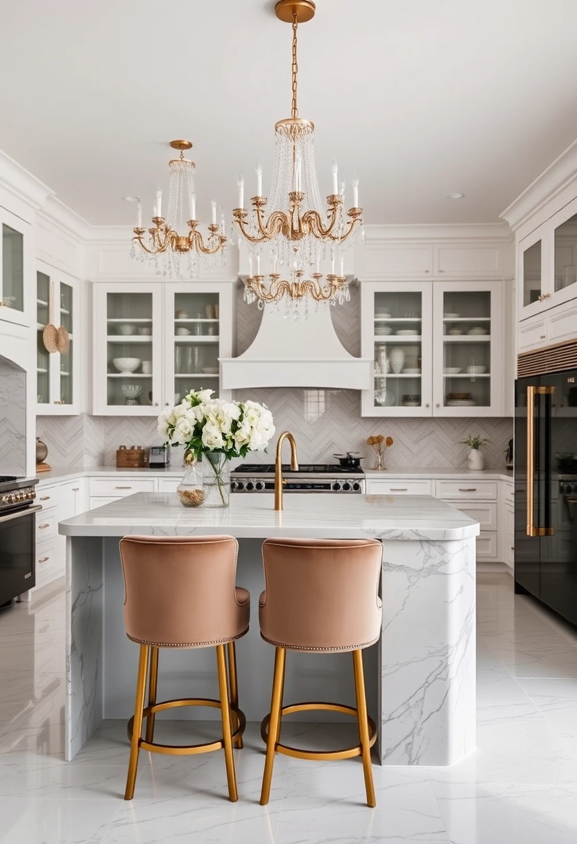 Coastal farmhouse kitchen ideas 19