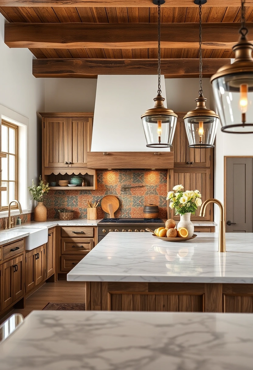 Coastal farmhouse kitchen ideas 2