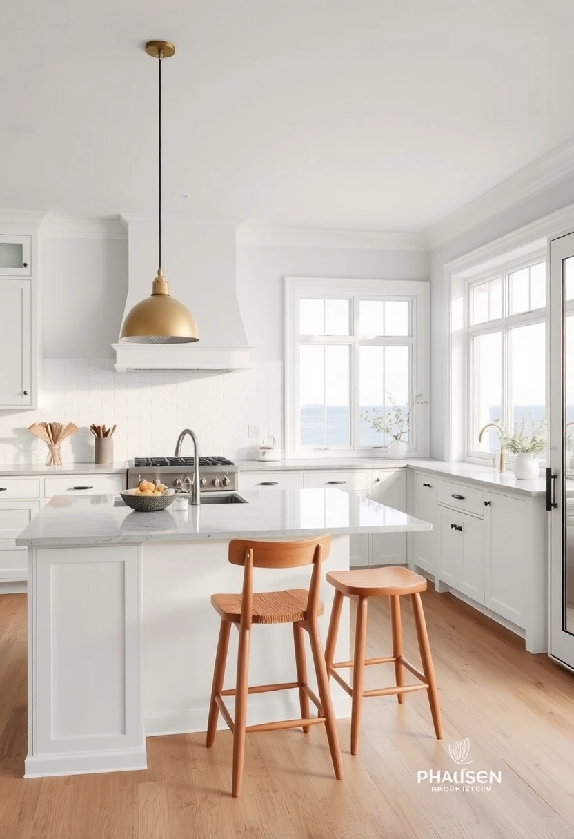 Coastal farmhouse kitchen ideas 5