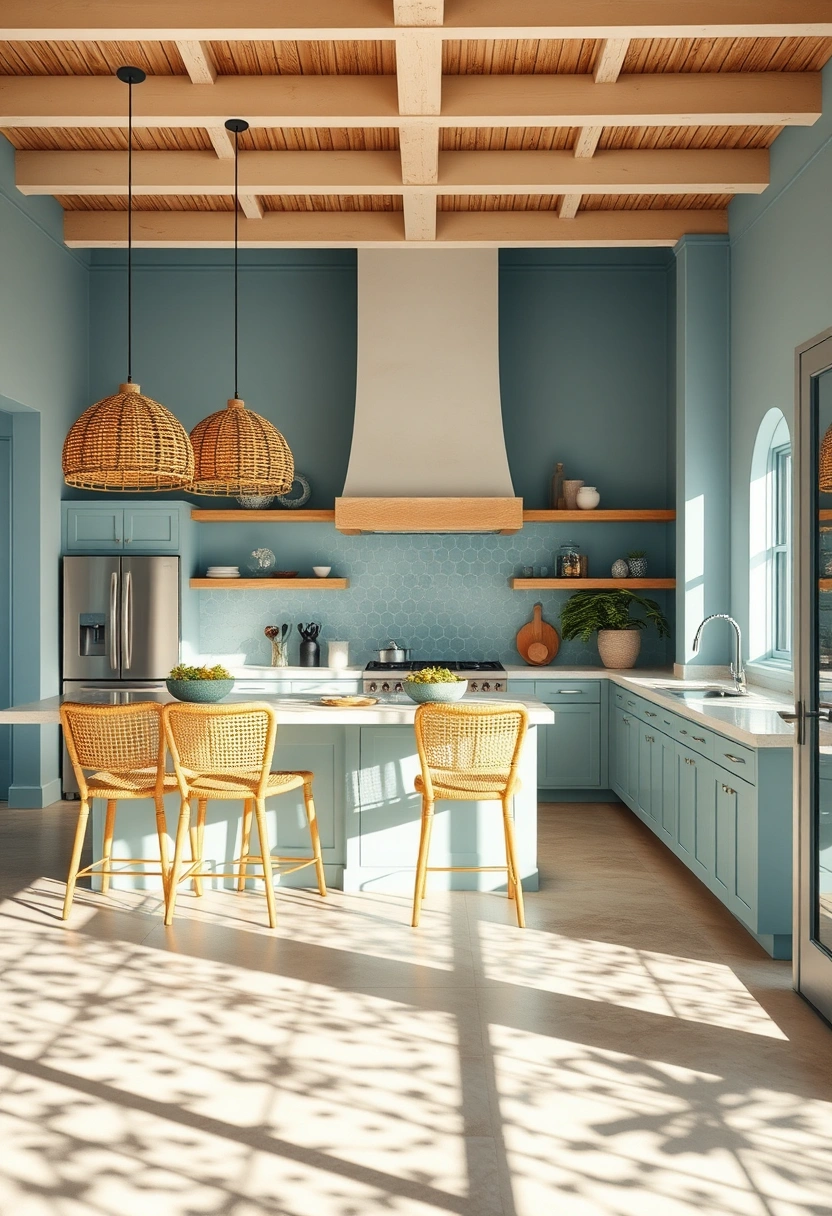 Coastal kitchen ideas 17
