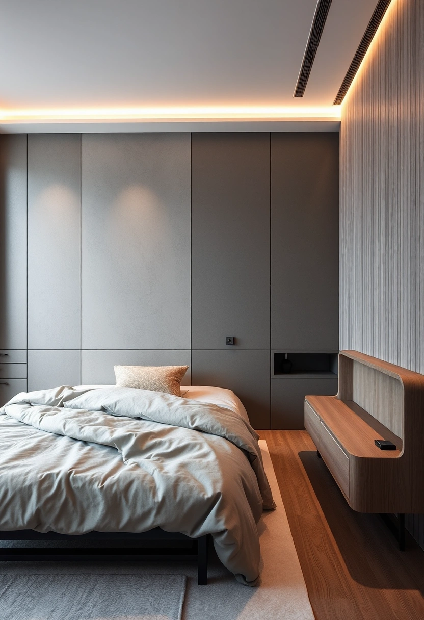 Colorful minimalist bedroom ideas 4