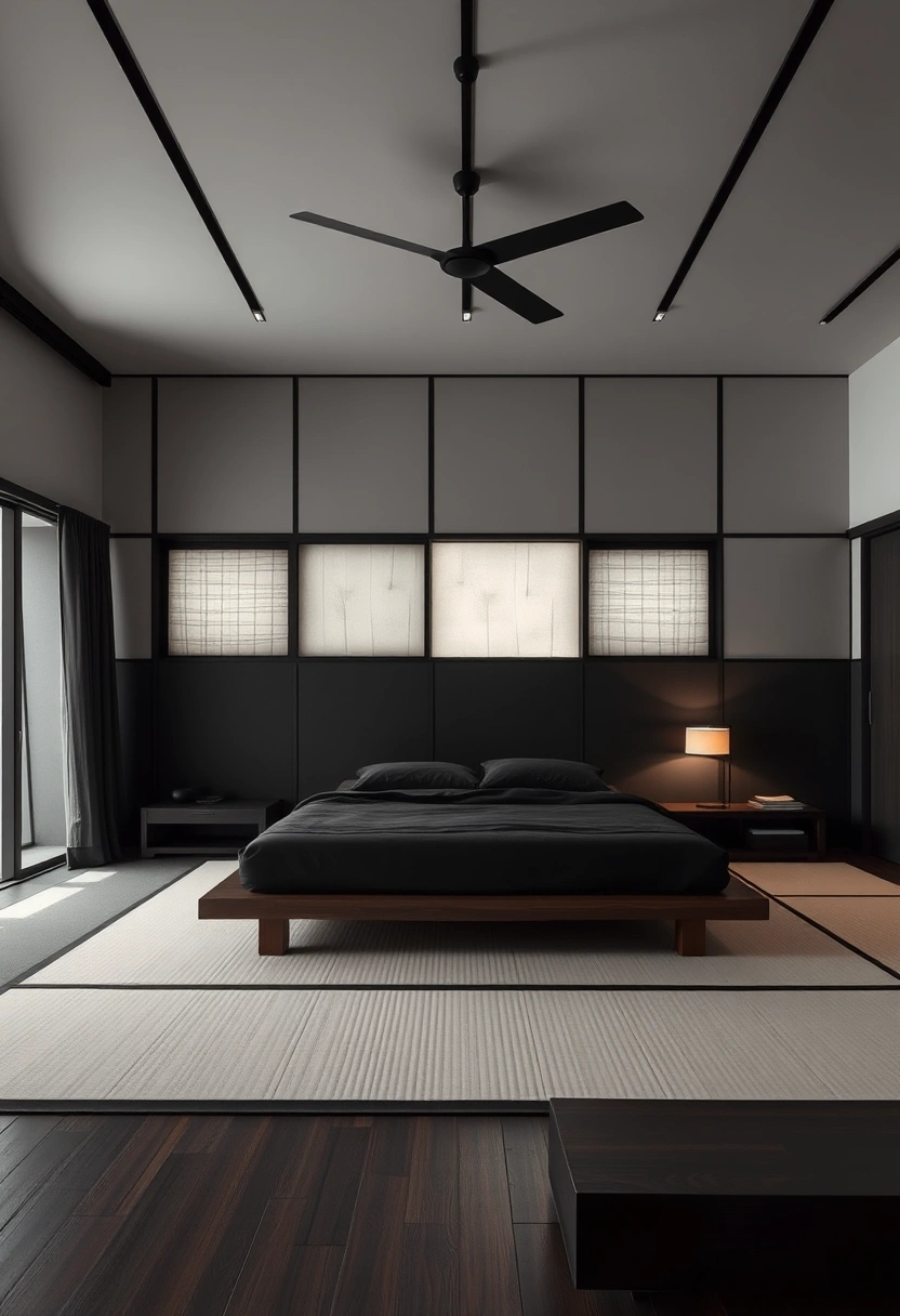 Colorful minimalist bedroom ideas 9