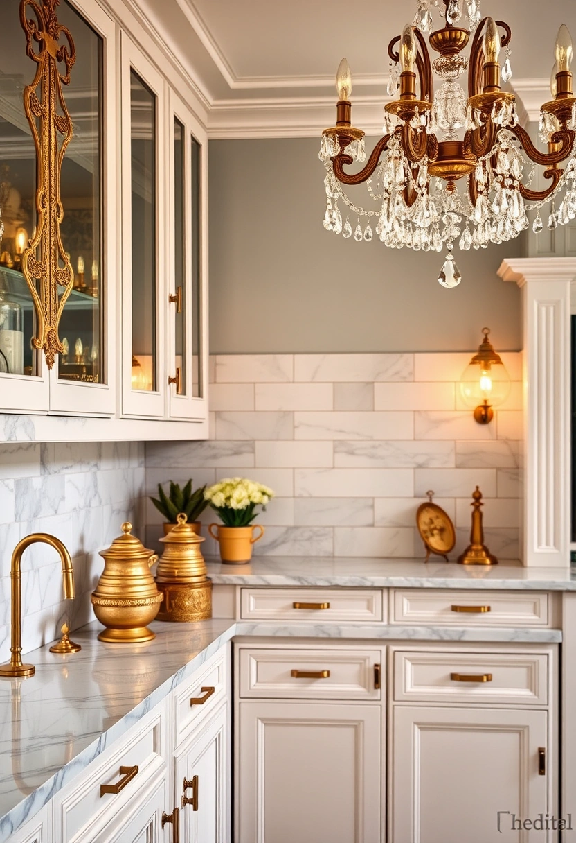 Corner countertop decor ideas 17