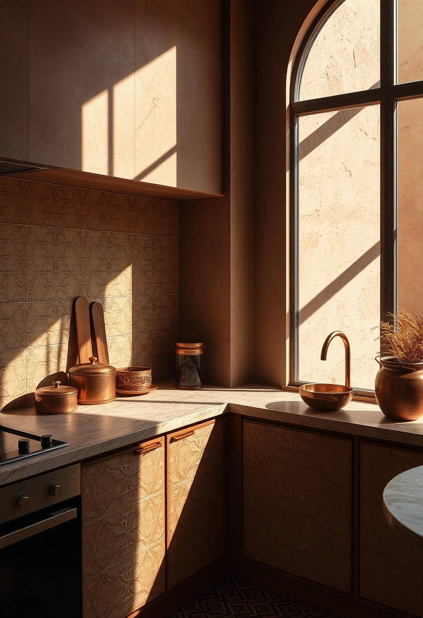 Corner countertop decor ideas 18