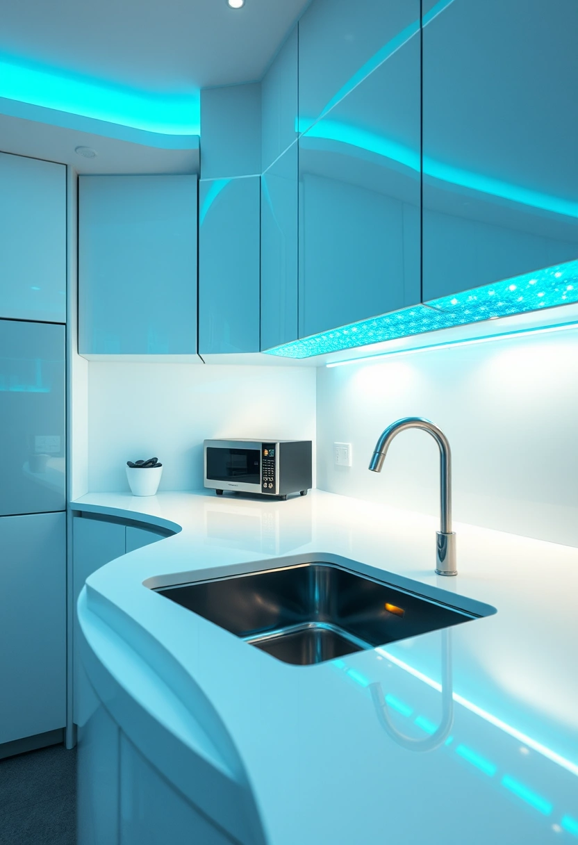 Corner countertop decor ideas 19