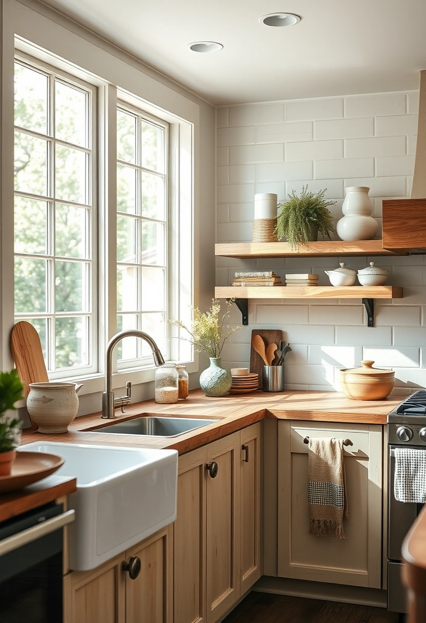 Corner countertop decor ideas 4