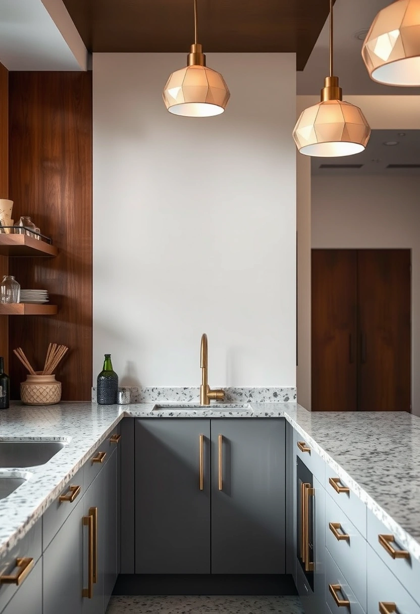 Corner countertop decor ideas 5