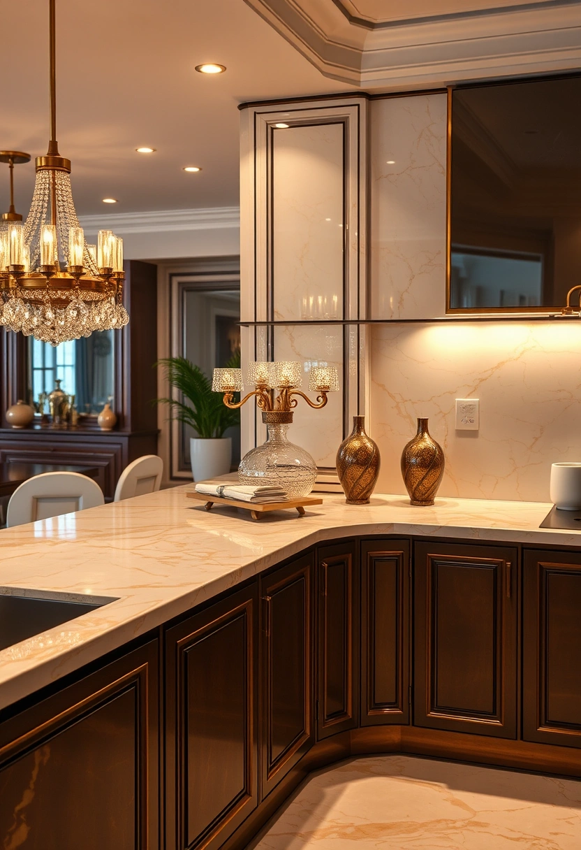 Corner countertop decor ideas 9