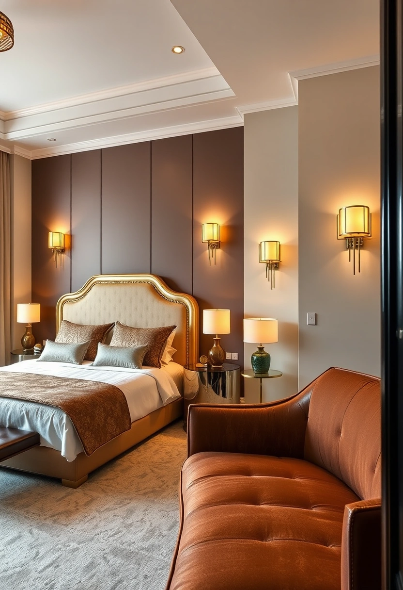 Cream and brown bedroom ideas 11