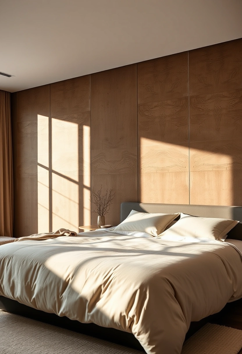 Cream and brown bedroom ideas 17