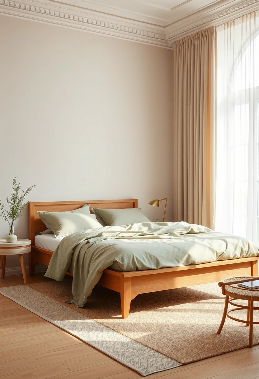 Cream and sage bedroom ideas 1