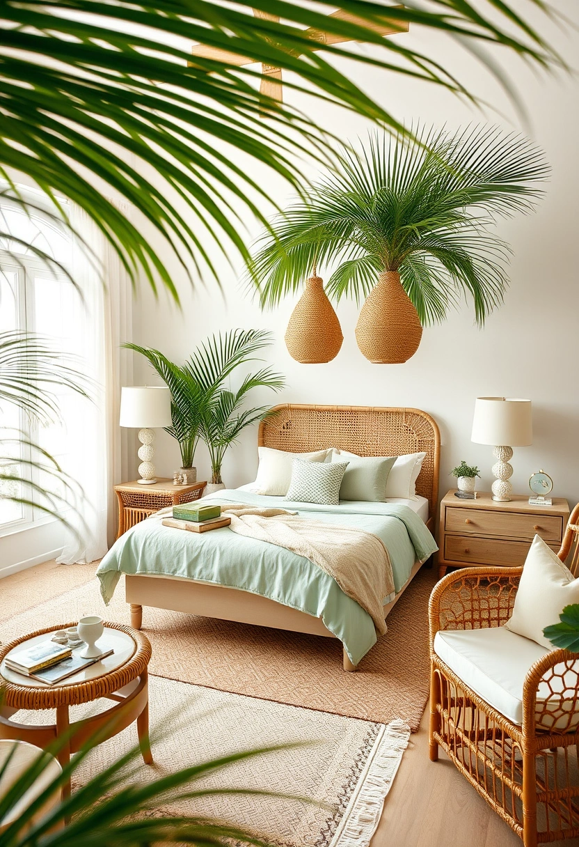 Cream and sage bedroom ideas 16