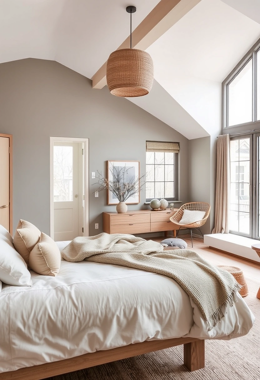 Cream and sage bedroom ideas 18