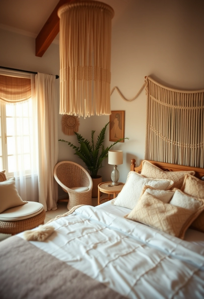 Cream and sage bedroom ideas 8