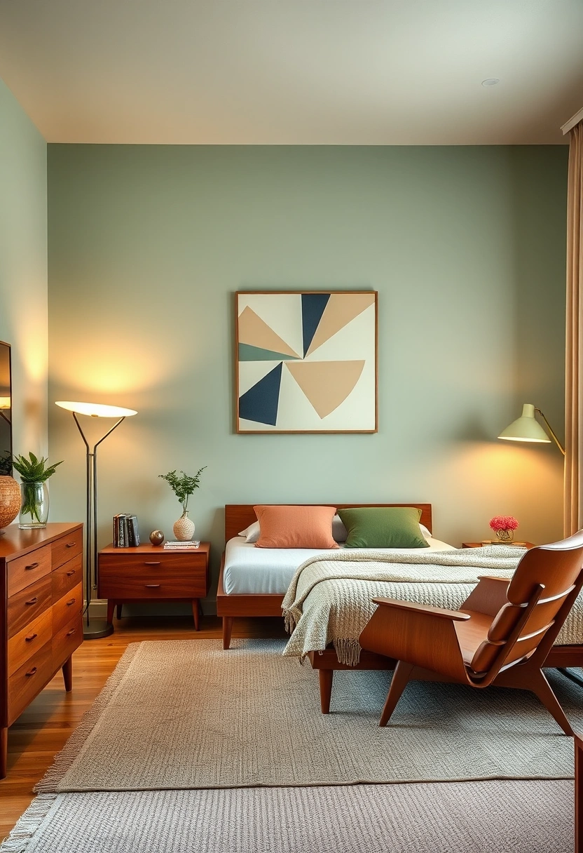 Cream and sage bedroom ideas 9