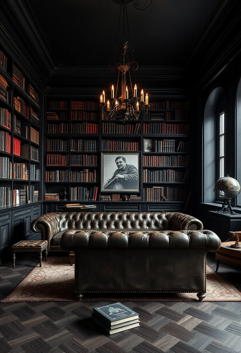 Dark academia decor ideas 5