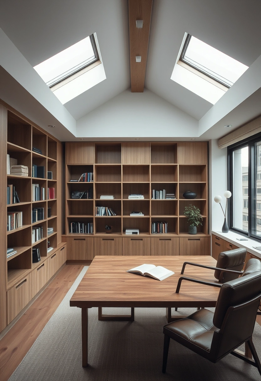 Dark academia office ideas 5