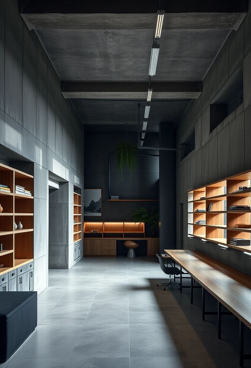 Dark academia office ideas 8