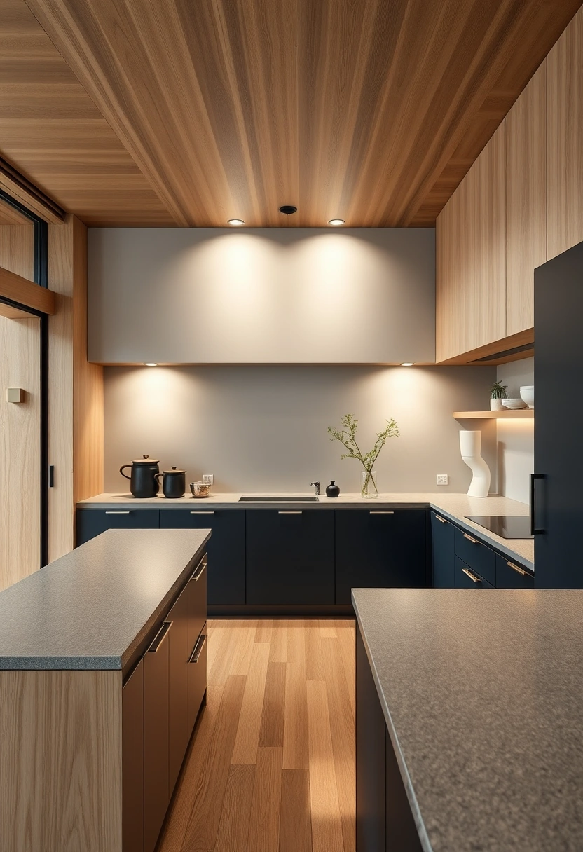 Dark blue kitchen ideas 14