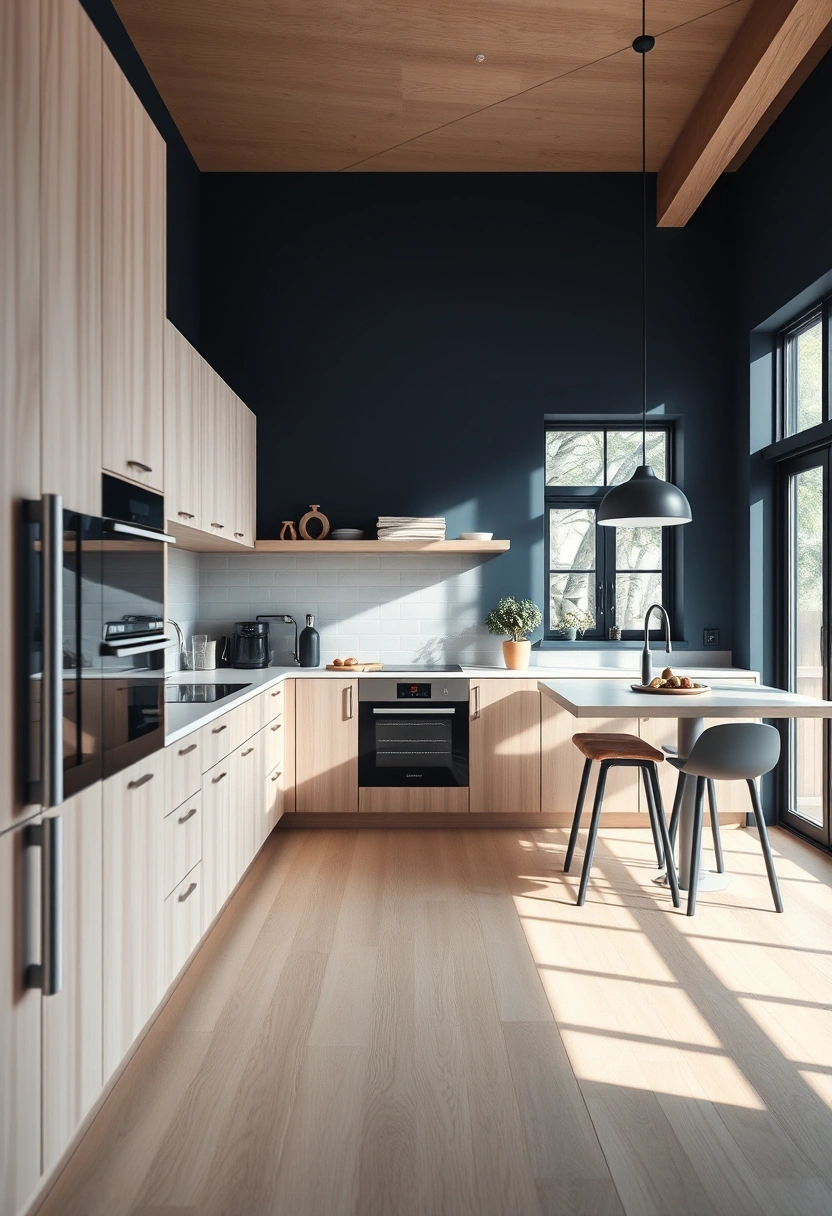 Dark blue kitchen ideas 3
