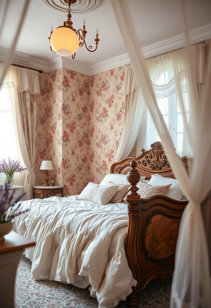 Dark cottagecore bedroom ideas 16