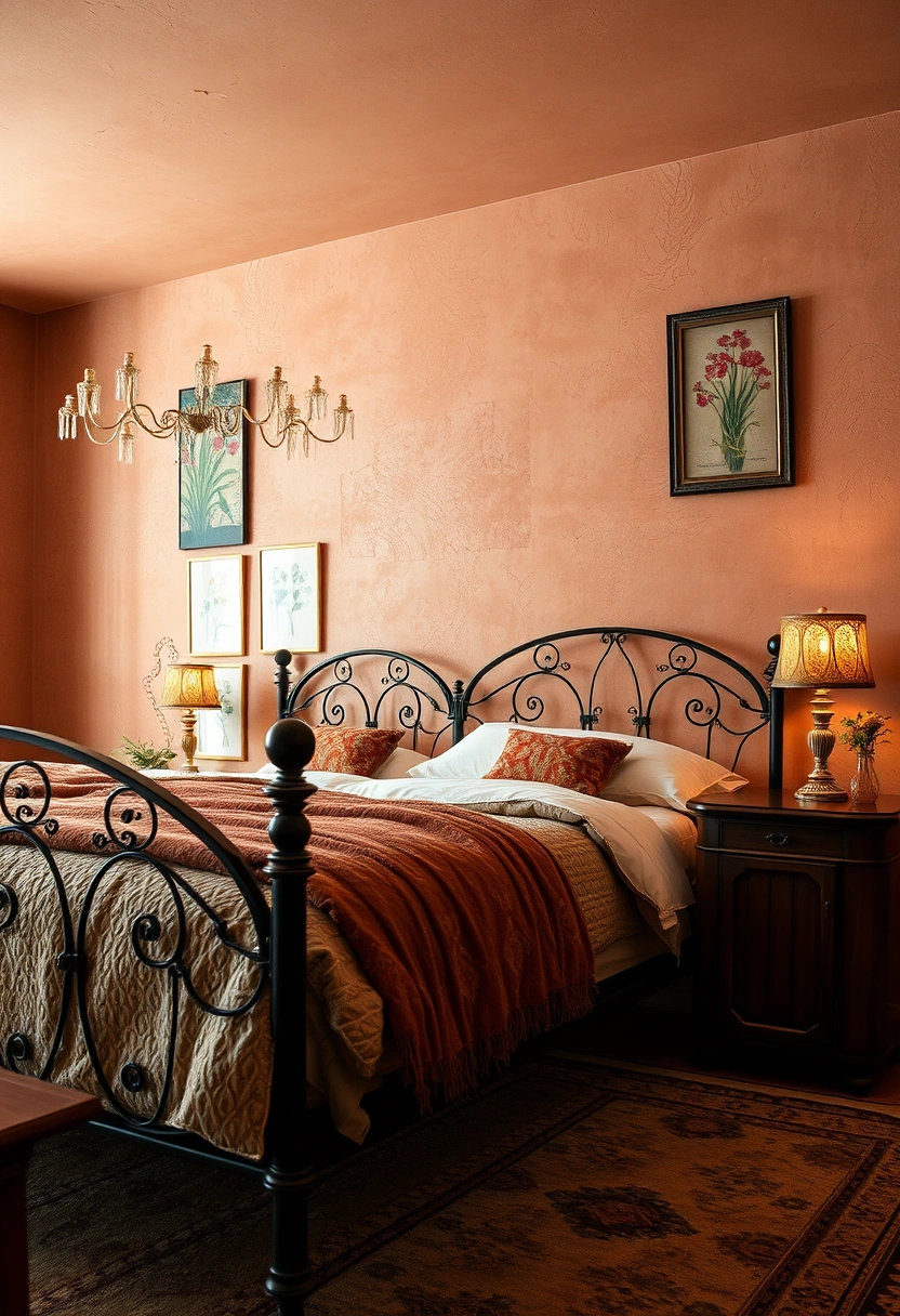 Dark cottagecore bedroom ideas 7